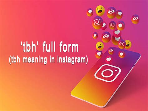 full form of tbh in instagram|tbh profile pic.